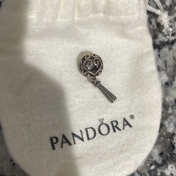 Pandora Charm with Tassel - Picture 2 of 3